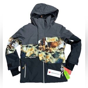 NWT Obermeyer Boys Small Axel Jacket - Amber Cloud